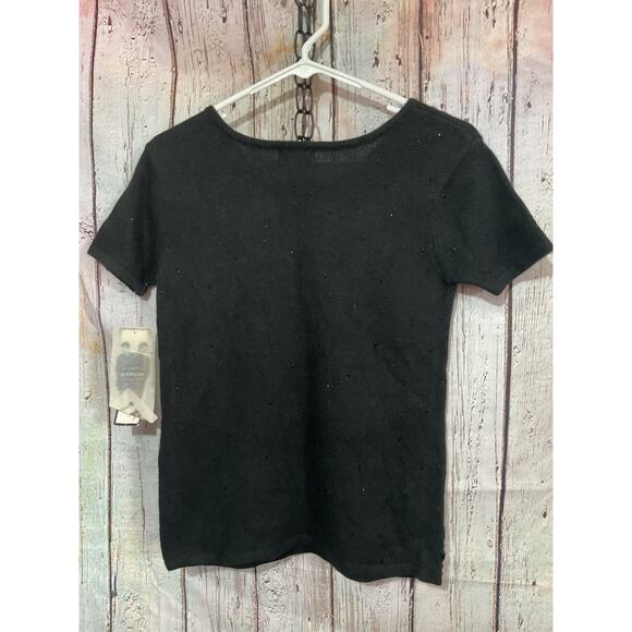 NWT 90’s Urban Works Beaded Sweater Size Small Angora Blend - Picture 5 of 8